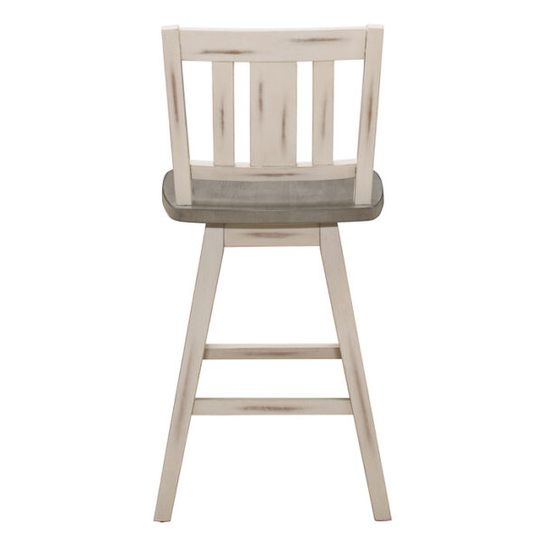 Amsonia Collection Vertical Slat back Swivel Counter Height Chair By Homelegance 9