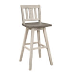 Distressed gray and White Vertical Slat back Amsonia Collection Pub Counter Height Chair By Homelegance Bar & Stool Mobilia Cleopatra 16 Distressed gray and White Vertical Slat back Amsonia Collection Pub Counter Height Chair By Homelegance 16