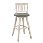 Distressed gray and White Vertical Slat back Amsonia Collection Pub Counter Height Chair By Homelegance Bar & Stool Mobilia Cleopatra 17 Distressed gray and White Vertical Slat back Amsonia Collection Pub Counter Height Chair By Homelegance 17