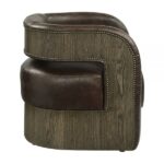 Espresso Leather Feyre Accent Chair By ACME Accent Chairs Mobilia Cleopatra 12 Espresso Leather Feyre Accent Chair By ACME 12