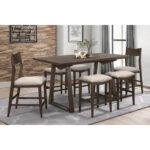 Dark Brown Kirke Collection Counter Height Chair By Homelegance Counter Chair Mobilia Cleopatra 10 Dark Brown Kirke Collection Counter Height Chair By Homelegance 10
