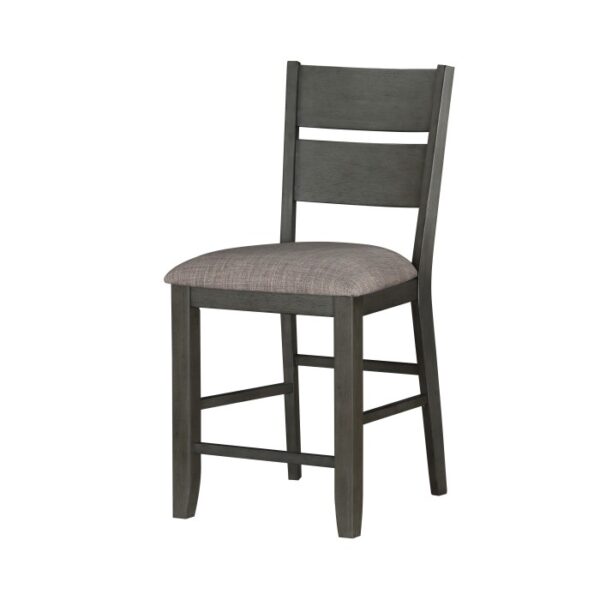 Gray Baresford Collection Counter Height Chair By Homelegance 8
