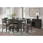Gray Baresford Collection Counter Height Chair By Homelegance Counter Chair Mobilia Cleopatra 14 Gray Baresford Collection Counter Height Chair By Homelegance 14