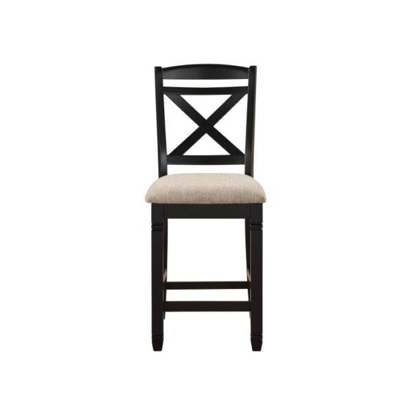 Black Baywater Collection Gray Counter Height Chair By Homelegance 6