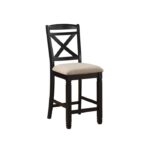 Black Baywater Collection Gray Counter Height Chair By Homelegance 10