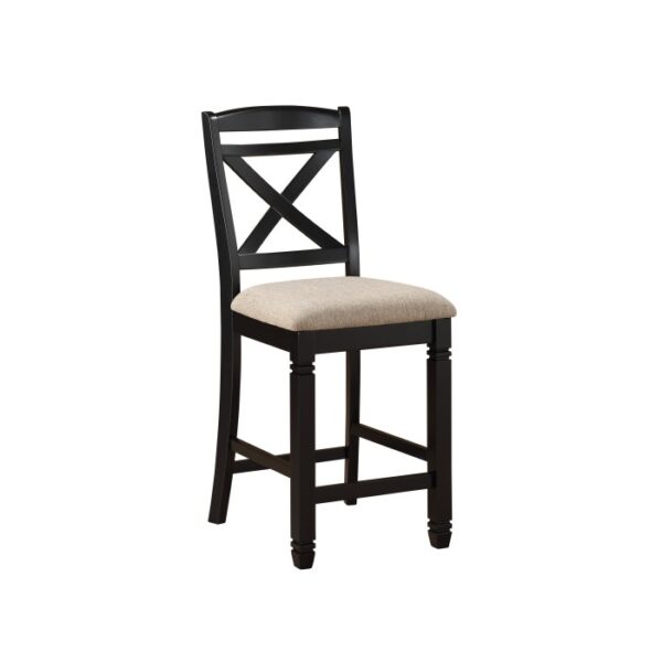 Black Baywater Collection Gray Counter Height Chair By Homelegance 7