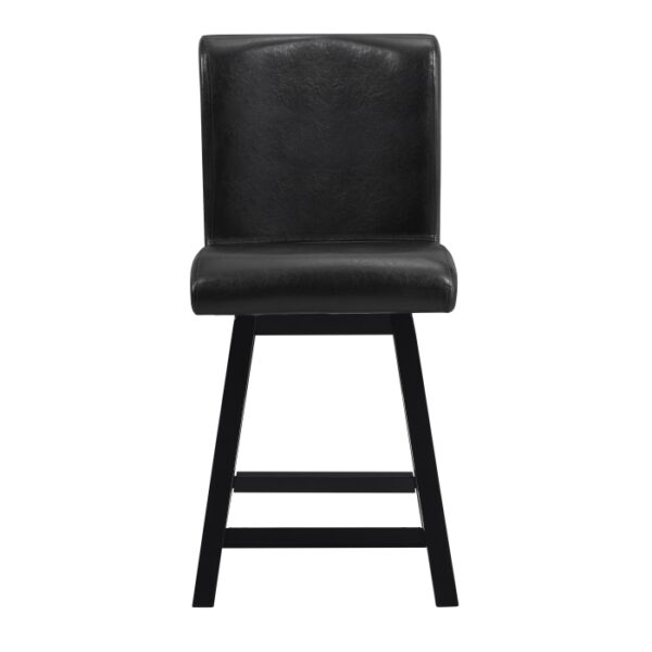 Dark Brown Hillshaw Collection Gray Counter Height Chair By Homelegance 10