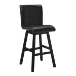 Dark Brown Hillshaw Collection Gray Swivel Pub Height Chair By Homelegance Bar & Stool Mobilia Cleopatra 17 Dark Brown Hillshaw Collection Gray Swivel Pub Height Chair By Homelegance 17