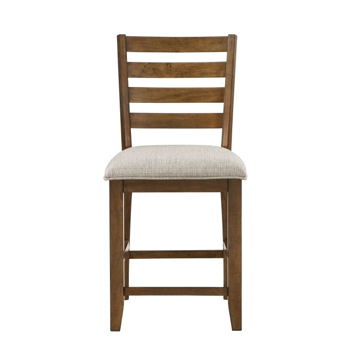 Cherry Tigard Collection Counter Chair Height By Homelegance