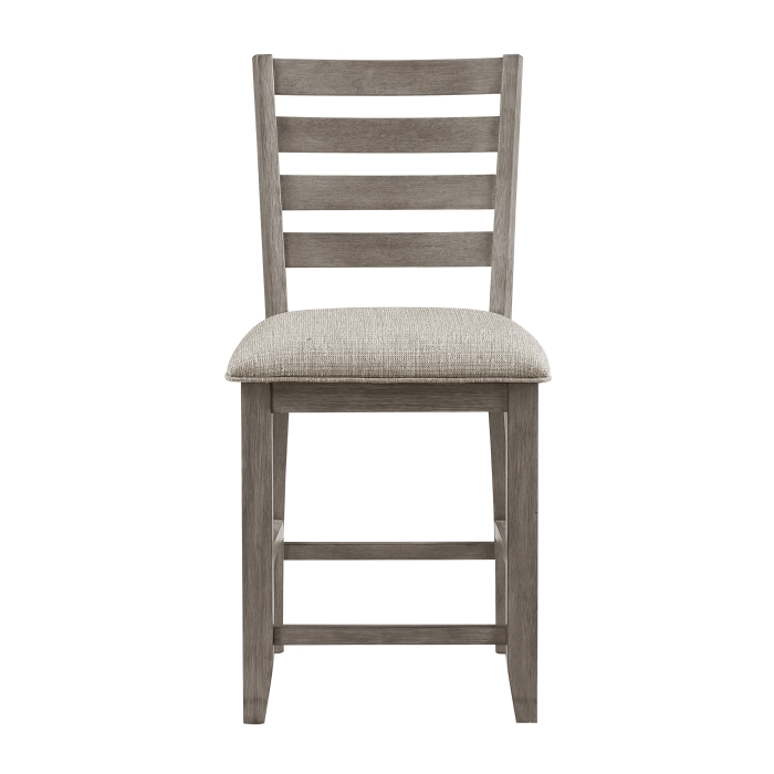 Gray Tigard Collection Counter Chair Height By Homelegance