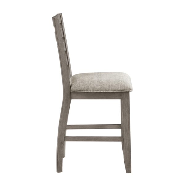 Gray Tigard Collection Counter Chair Height By Homelegance 11
