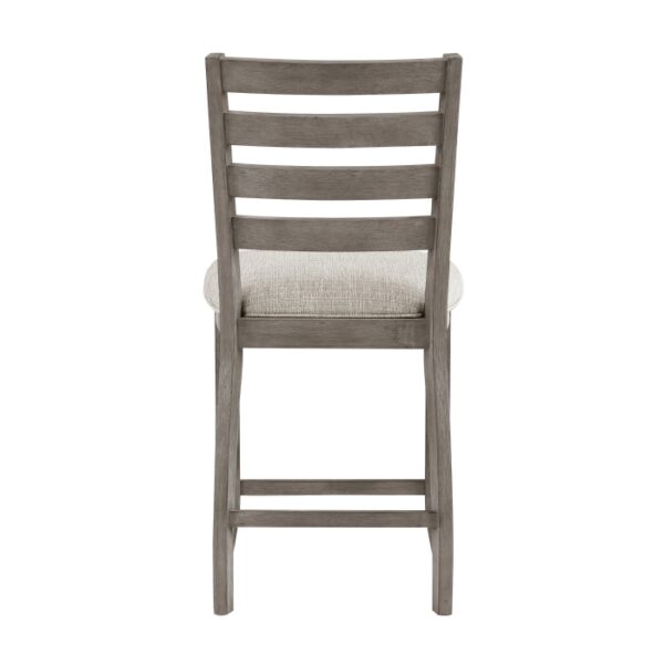 Gray Tigard Collection Counter Chair Height By Homelegance 12