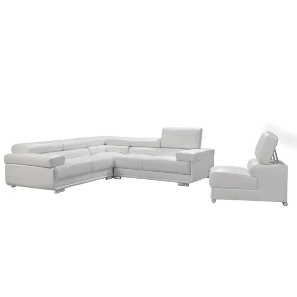2119 Sectional White
