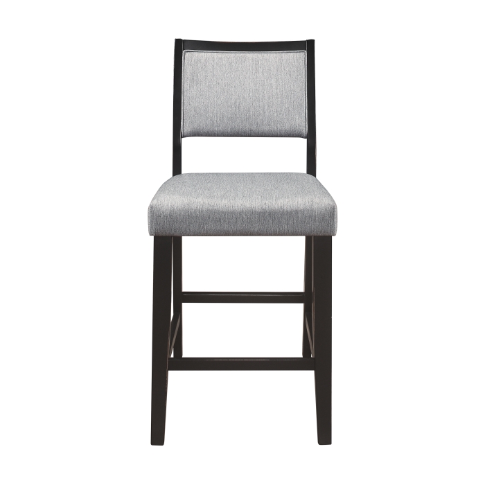 Black Stratus Collection Counter Height Chair By Homelegance