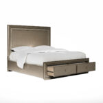 Cove King Mica Storage Bed By Art Furniture 8