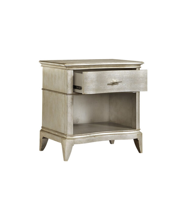 Single Drawer Open Nightstand