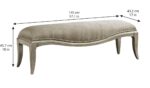 Starlite-Bed Bench By Art Furniture 11