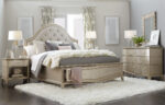 Starlite 5/0 Upholstered Panel Bed w/ Storage By Art Furniture 11