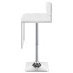 Alameda Adjustable Bar Stool White and Chrome 100193 By Coaster Furniture 12