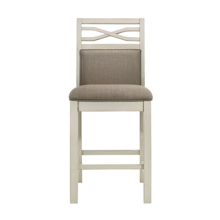 Gray Maribelle Collection Counter Height Chair By Homelegance