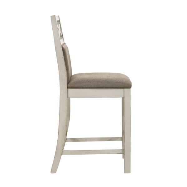 Gray Maribelle Collection Counter Height Chair By Homelegance 13