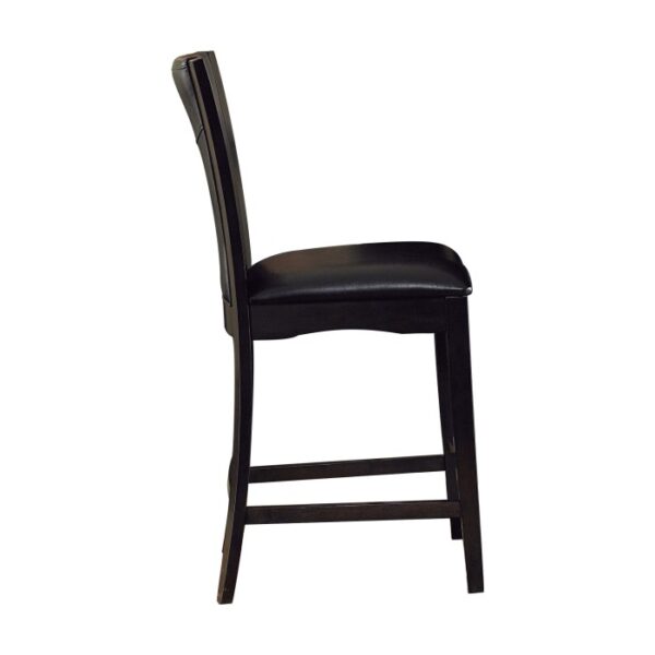 Espresso Daisy Collection Counter Height Chair By Homelegance 12