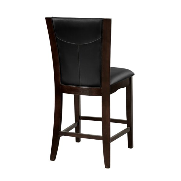 Espresso Daisy Collection Counter Height Chair By Homelegance 13