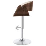 Dana Adjustable Bar Stool Ecru and Chrome 104966 By Coaster Furniture 20
