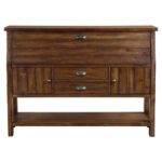Rustic brown and gunmetal Holverson Collection Buffet By Homelegance Curio & Buffet Mobilia Cleopatra 13 Rustic brown and gunmetal Holverson Collection Buffet By Homelegance 13