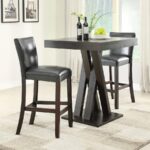 Alberton Upholstered Bar Stools Black and Cappuccino (Set of 2) 100056 By Coaster Furniture 13