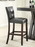 Alberton Upholstered Bar Stools Black and Cappuccino (Set of 2) 100056 By Coaster Furniture 11