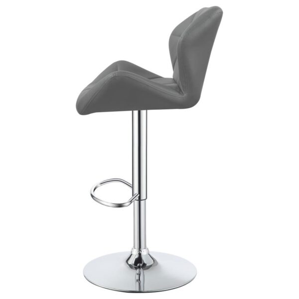 Berrington Adjustable Bar Stools Chrome and Gray (Set of 2) 100426 By Coaster Furniture 15