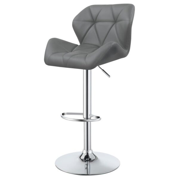 Berrington Adjustable Bar Stools Chrome and Gray (Set of 2) 100426 By Coaster Furniture 13