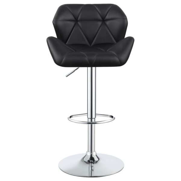 Berrington Adjustable Bar Stools Chrome and Black (Set of 2) 100425 By Coaster Furniture 11