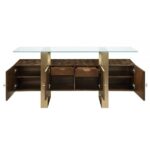 Brown Mabyn Console Cabinet AC01923 By ACME 12
