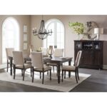 Grayish brown Begonia Collection Curio Rustic Buffet By Homelegance 11