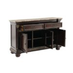 Cherry finish with gold tipping Russian Hill Collection Rustic Server By Homelegance Servers Mobilia Cleopatra 20 Cherry finish with gold tipping Russian Hill Collection Rustic Server By Homelegance 20