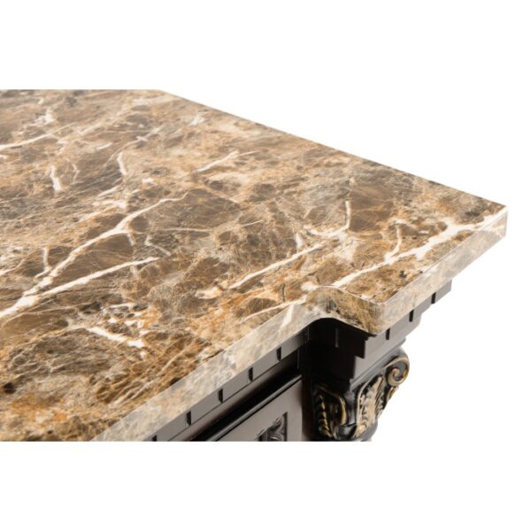 Cherry finish with gold tipping Russian Hill Collection Rustic Server By Homelegance 14