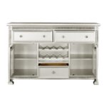 Silver Bevelle Collection Server By Homelegance Servers Mobilia Cleopatra 16 Silver Bevelle Collection Server By Homelegance 16