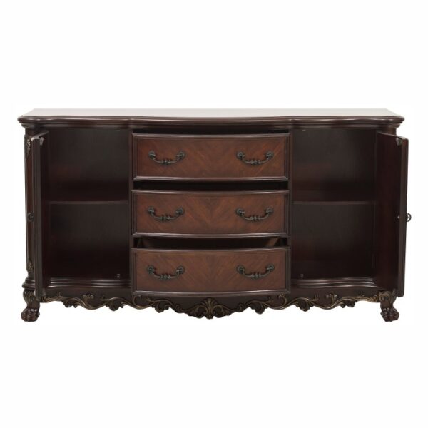 Cherry Deryn Park Collection Server By Homelegance 13