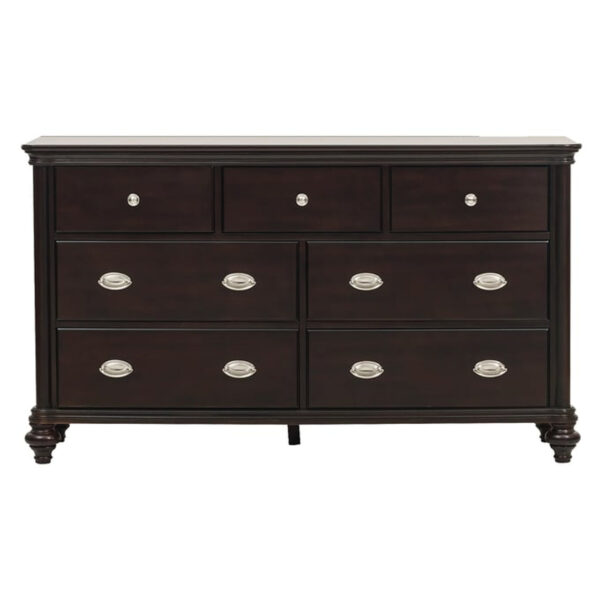 Dark cherry Marston Collection Buffet By Homelegance 4