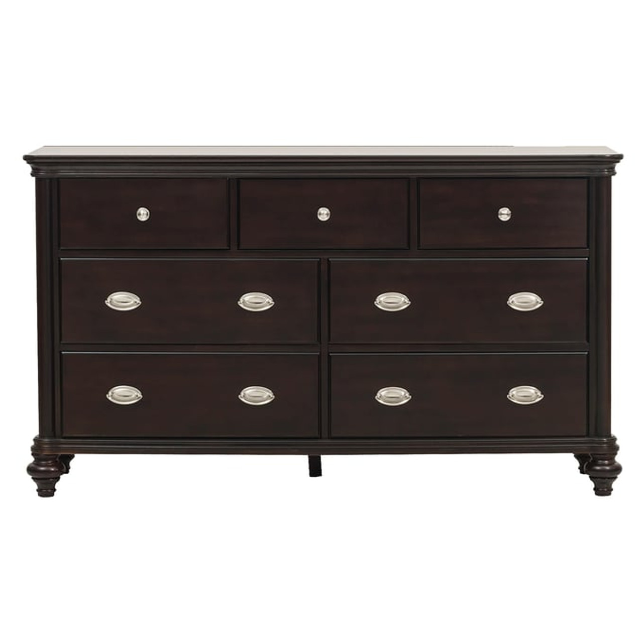 Dark cherry Marston Collection Buffet By Homelegance 4