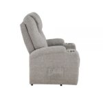Recliner with Power Lift & Massage in Light Gray Chenille LV02180 By ACME Recliners Mobilia Cleopatra 21 Recliner with Power Lift & Massage in Light Gray Chenille LV02180 By ACME 21