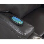 Gunmetal Leather Evander Recliner w/Power Lift & Massage LV02182 By ACME Recliners Mobilia Cleopatra 23 Gunmetal Leather Evander Recliner w/Power Lift & Massage LV02182 By ACME 23