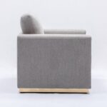 Gray Linen Valin Chair LV01746 By ACME Living Chairs Mobilia Cleopatra 15 Gray Linen Valin Chair LV01746 By ACME 15