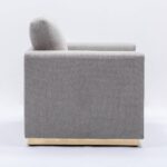 Gray Linen Valin Loveseat LV01745 By ACME 15