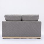 Gray Linen Valin Loveseat LV01745 By ACME 16