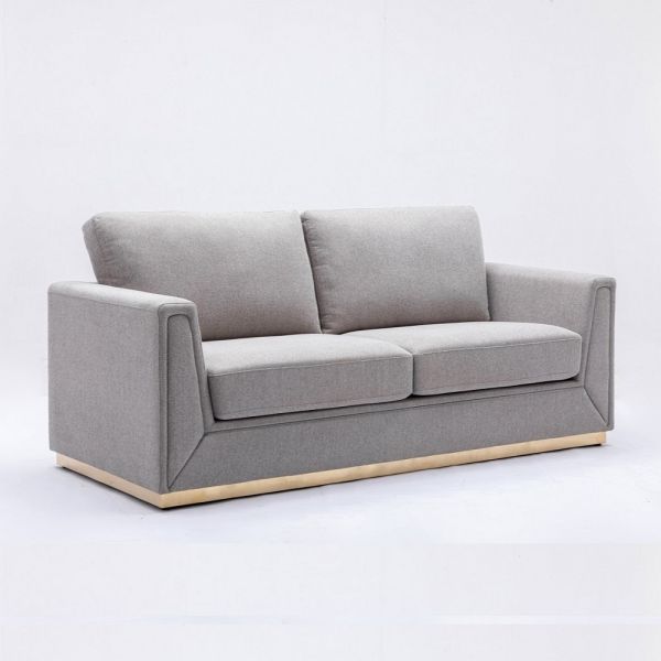 Gray Linen Valin Sofa LV01744 By ACME