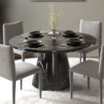 Hollis Dining Table W/Engineering Stone Top DN02155 By ACME Luxury Dining Tables Mobilia Cleopatra 13 Hollis Dining Table W/Engineering Stone Top DN02155 By ACME 13