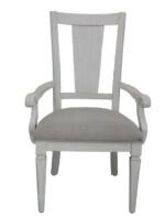 Light Gray Linen Katia Arm Chair DN02488 By ACME Dining Chair & Bench Mobilia Cleopatra 10 Light Gray Linen Katia Arm Chair DN02488 By ACME 10